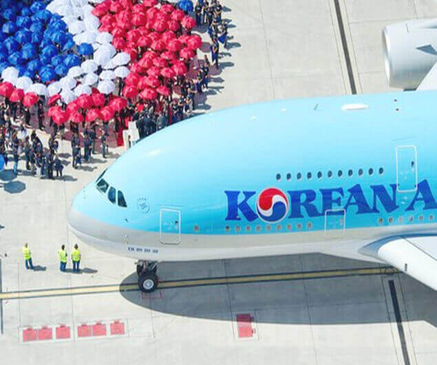 Hang hang khong Korean Air an toan, thoai mai, tien ich voi muc gia tiet kiem nhat.